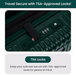 NOBL Expandable Carry On Luggage with Spinner Wheels