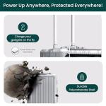 Nobl Zipperless Carry-On Suitcase with USB Port