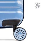 IFLY Spectre 24" Hardside Checked Luggage, Blue