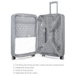 iFLY Hardside Fibertech 2-Piece Luggage Set