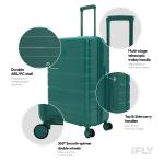 iFLY Evolve 28" Teal Hardside Checked Luggage