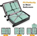 Velaybor 8-Piece Waterproof Packing Cube Set