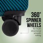 iFLY Carbon Elite 28" Teal Hardside Luggage