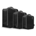 iFLY Black Expandable Packing Cubes Set of 3