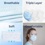 IFLY Smart 3-Ply Disposable Face Masks - 100 Pack