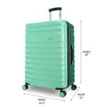 iFLY Hardside Luggage 3-Piece Set, Rain Forest