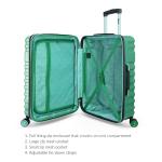 iFLY Hardside Luggage 3-Piece Set, Rain Forest