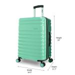 iFLY Hardside Luggage 3-Piece Set, Rain Forest