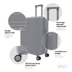 iFLY 28" Hardside Checked Luggage in Gray