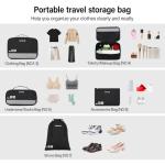 Hanke 7-Piece Compression Packing Cubes Set