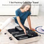 Hanke 7-Piece Compression Packing Cubes Set