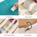 Hanke Toiletry Bag with Jewelry Organizer, Turquoise