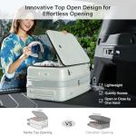 Hanke Expandable Hardside Carry-On Luggage 20 Inch