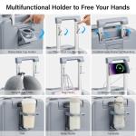 Hanke 20" Hard Shell Carry-On Luggage with Cup Holder