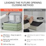 Hanke 26 Inch Hard Shell Luggage - Bamboo Green