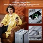 Hanke 20" Hard Shell Carry-On Luggage with Cup Holder