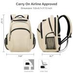 Hanke Lightweight Laptop Backpack for Travel and Work
