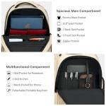 Hanke Lightweight Laptop Backpack for Travel and Work