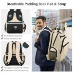 Hanke Lightweight Laptop Backpack for Travel and Work