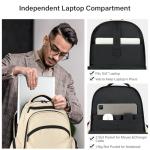 Hanke Lightweight Laptop Backpack for Travel and Work