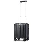 Hanke 14 Inch Wheeled Underseat Carry-On - Jet Black