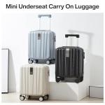 Hanke 14 Inch Wheeled Underseat Carry-On - Jet Black