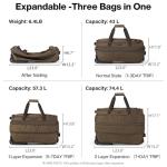 Hanke Expandable Carry On Luggage with Wheels