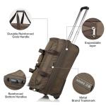 Hanke Expandable Carry On Luggage with Wheels