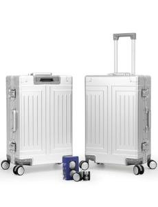 KANGSHILU Aluminum Carry On Luggage, 22x14x9