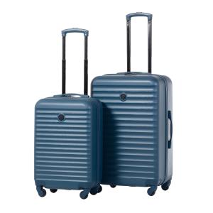 Protege Blue 2-Piece Hardside Luggage Set