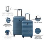 Protege Blue 2-Piece Hardside Luggage Set