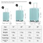 20-Inch Carry-On Luggage with Cup Holder & USB Port