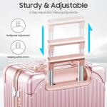 Lightweight TSA-Approved Carry-On Luggage with Wheels