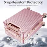 Lightweight TSA-Approved Carry-On Luggage with Wheels