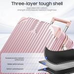 Lightweight TSA-Approved Carry-On Luggage with Wheels