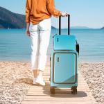 StorageBud 22" Expandable Hardside Carry-On Teal