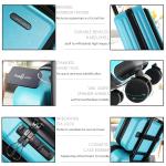 StorageBud 22" Expandable Hardside Carry-On Teal