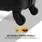 Tripcomp 6-Piece Hardside Luggage Set with Backpacks