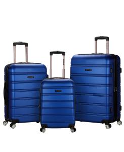 Rockland Melbourne 3 Piece Luggage Set
