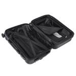 HomGarden 22-Inch Expandable Black Carry-On Spinner