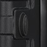 ZENY 11" Lightweight Expandable Teen Luggage, Black