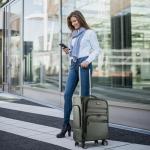 KROSER 20 Inch Expandable Carry-On Luggage