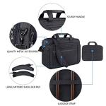KROSER Expandable Water-Repellent Laptop Bag 17.3