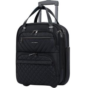 KROSER 16-Inch Softside Underseat Carry-On Luggage