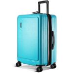 24-Inch Teal Spinner Luggage with TSA Locks