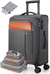 UKEIN 20-Inch Expandable Carry On Luggage Set