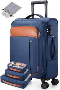 UKEIN Expandable 22" Carry-On Luggage with Wheels