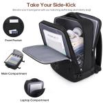 UKEIN 3-Piece Hardshell Luggage Set with Backpack