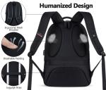Water-Resistant Laptop Backpack with USB Charging