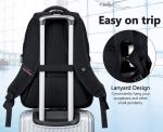 Water-Resistant Laptop Backpack with USB Charging